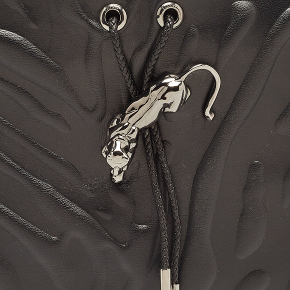 CARTIER Black Leather Medium Panthere de  Bag - Picture 5 of 8